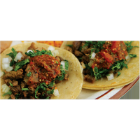 Taco con su seleccion de carne - Taco with your choice of meat